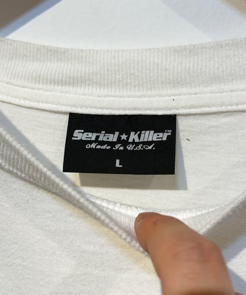 USED】 1990s serialkiller シリアルキラーTシャツ スカーフェイス L