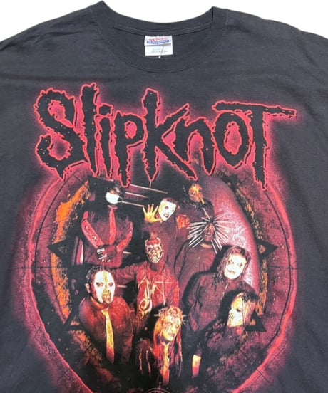 【USED】2000s SLIPKNOT スリップノット バンドTシャツ HANES XLサイズ