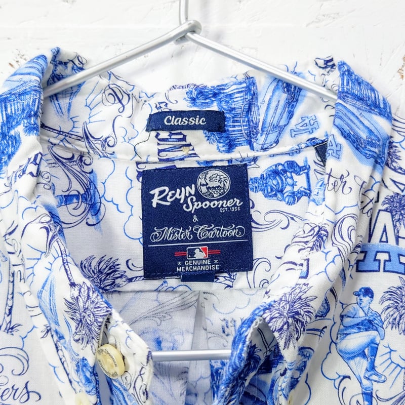 NEW 2000s REYN SPOONER x LA Dodgers x Mr CARTOO
