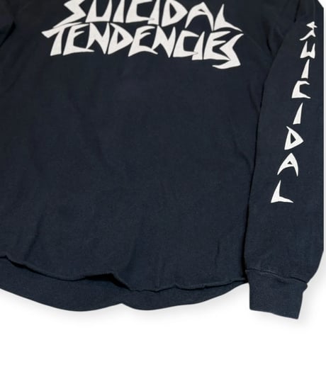 【USED】1990s Suicidal Tendencies DOGTOWN 長袖Tシャツ BLACK Lサイズ