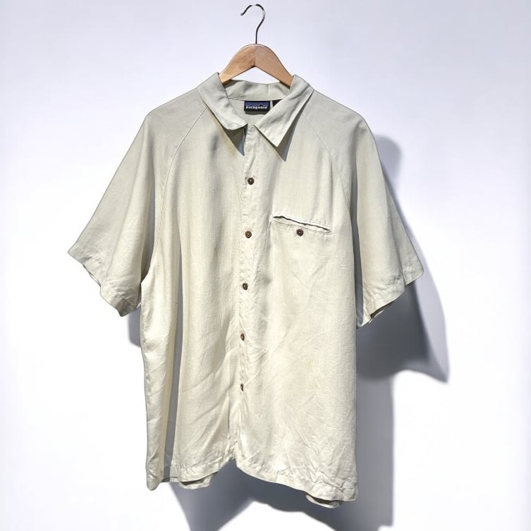 S03 Patagonia アイランドヘンプシャツ オープンカラーシャツ