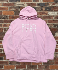 【NEW ITEM】Polo Ralph Lauren 1992 hoodie PINK XXLサイズ
