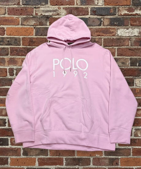 【NEW ITEM】Polo Ralph Lauren 1992 hoodie PINK XXLサイズ
