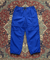【USED】1990s POLO SPORTS 2Way ナイロンパンツ ブルー Lサイズ
