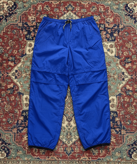 【USED】1990s POLO SPORTS 2Way ナイロンパンツ ブルー Lサイズ