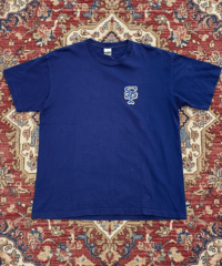【USED】2000s STUSSY SS T-SHIRTS NAVY XLサイズ  USA製