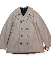 【DEADSTOCK】1990s Cal Craft  P-COAT ピーコート ベージュ アメリカ製 Mサイズ