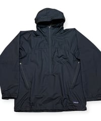 【USED】2001s Patagonia エッセンシェルプルオーバー BLACK Lサイズ 美品