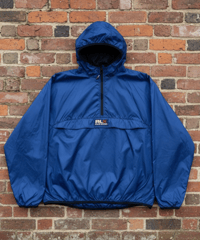 【USED】1990s POLO SPORTS RLX ナイロンアノラックパーカー NAVY XLサイズ