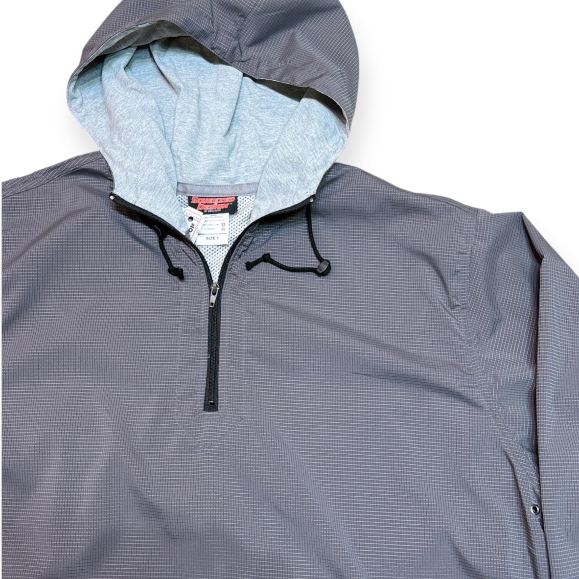 NEW ITEM】SQUEEZED DESIGN SWEAT LINED ANORAK |