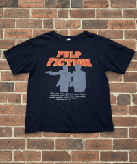 【USED】2000s PULP FICTION パルプフィクション SS T-SHIRT 映画Tシャツ anvil Mサイズ
