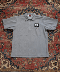 BEN DAVIS ワークシャツ ヒッコリーストライプ ATR PATCH