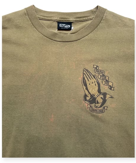 【USED】2000s SANTA CRUZ サンタクルズ JASON JESSEE ジェイソンジェシー OLIVE Lサイズ マリアモチーフ