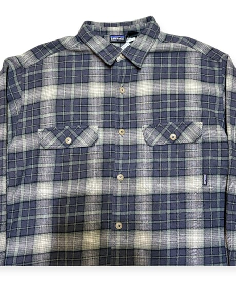 【USED】1990s Patagonia パタゴニア ヘビーフランネル チャコール Mサイズ ポルトガル製