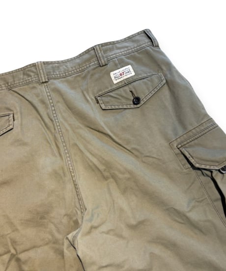 【USED】2000s Polo Ralph Lauren カーゴショートパンツ khaki W38インチ
