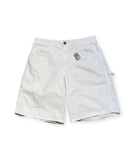 【USED】Dickies SW ペインターショーツ WHITE W32