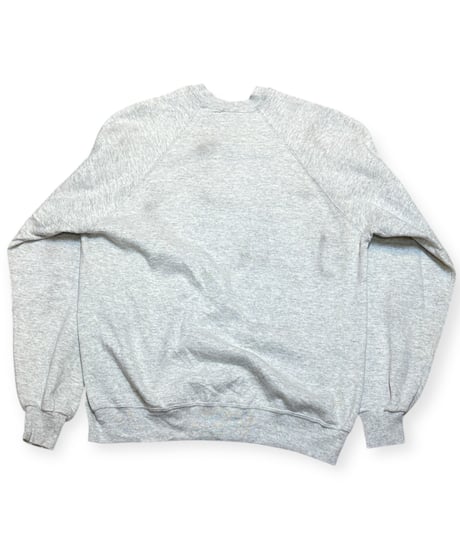【USED】1990s JERZEES 無地スウェット クルーネック ASH XXLサイズ アメリカ製