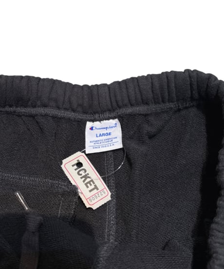 【USED】Champion スウェットカーゴショーツ BLACK