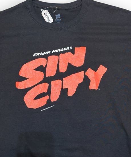 【DEADSTOCK】 2000s SIN CITY 映画 ムービーTシャツ Lサイズ  Hanes