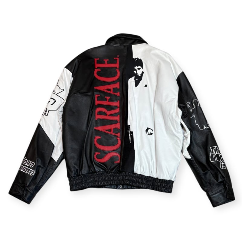USED】2000s Jeff Hamilton Scarface レザージャケット XX