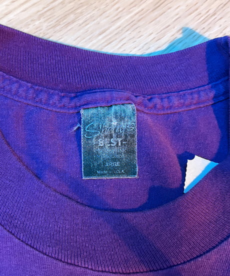 【USED】1990s Disney Florida ミッキーマウス 半袖Tシャツ パープル Lサイズ アメリカ製