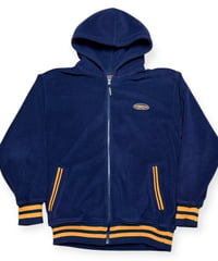 【USED】2000s VANS フリースフーディ NAVY Lサイズ