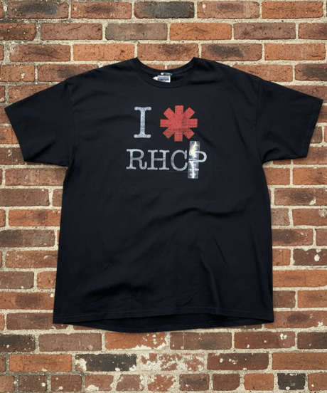 【DEADSTOCK】 2000s Red Hot Chili Peppers レッチリ Tシャツ バンドT BLACK XXLサイズ