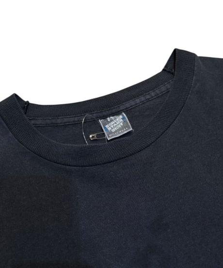 【USED】1990s タワーレコード LS T-SHIRTS BLACK XLサイズ 袖プリント