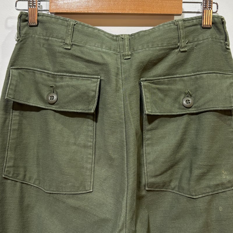 70s US ARMY ベイカーパンツ 70s US ARMY ベイカーパンツ オリーブ W30xL33 コットン100% |