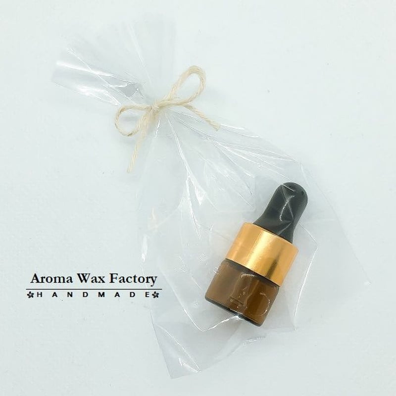 母の日に贈るアロマワックスサシェ缶＊ローズの香り/ソーラー