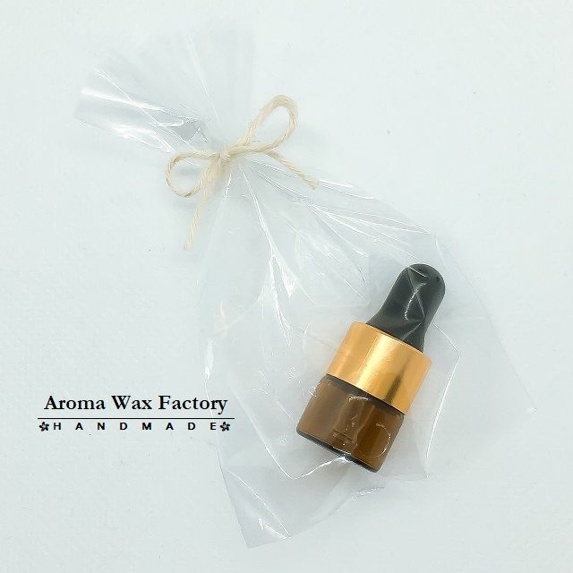 母の日に贈るアロマワックスサシェ缶＊ローズの香り/ソーラー