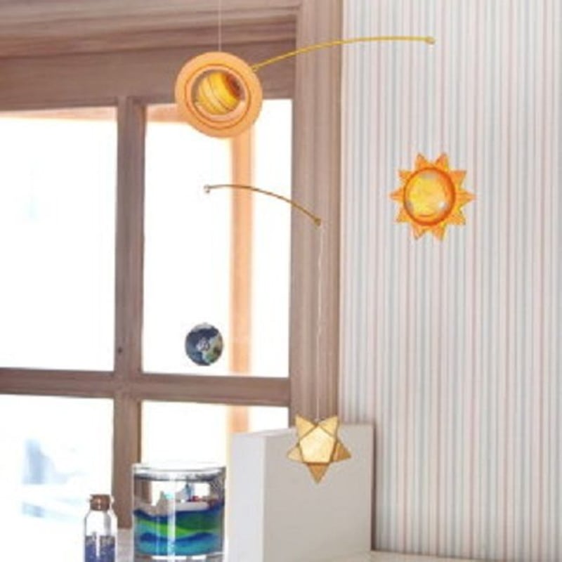 シェル　モビール　飾り　風に揺れた時、キレイな音が出ます♪ 志成販売/さりげなく揺れる 小さなブリキモビール 天使/423709