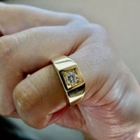 仁尾彫金『一つ星ダイヤ逆十字クロス』ハンドメイド428 | 仁尾彫金 STORE