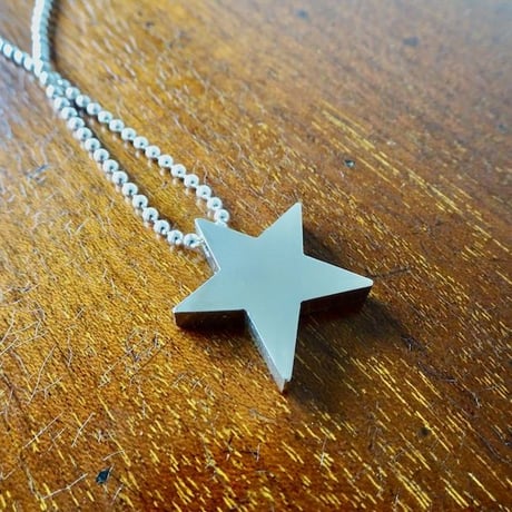仁尾彫金『スターペンダント３バチカン無し』ハンドメイド181