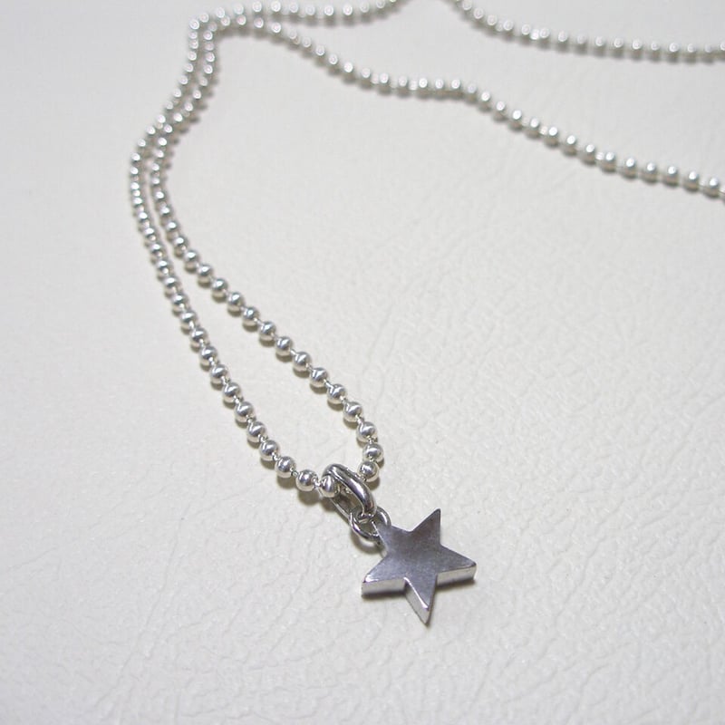 仁尾彫金『プラチナスターペンダント』ハンドメイド | 仁尾彫金 STORE 