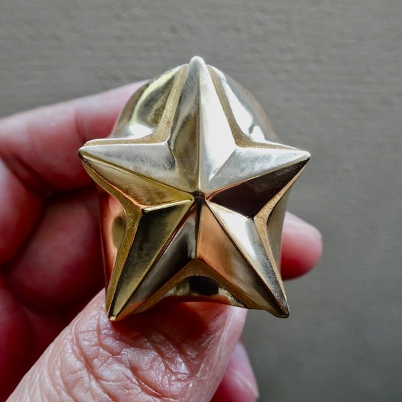 仁尾彫金『ゴールドビッグスターリング』ハンドメイド234 | 仁尾彫金 STORE