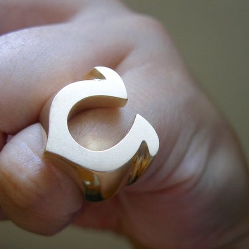 仁尾彫金『馬蹄ピンキーリング磨き』ハンドメイド449 仁尾彫金『馬蹄ピンキーリング磨き』ハンドメイド449 : 仁尾彫金