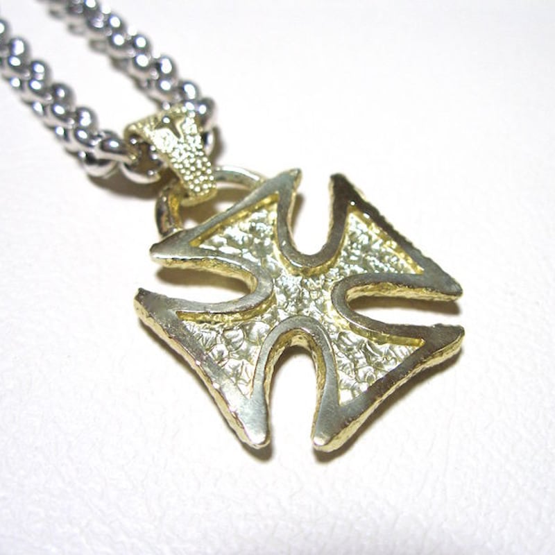 仁尾彫金『ゴールドアイアンクロスヘッド』ハンドメイド33 | 仁尾彫金 