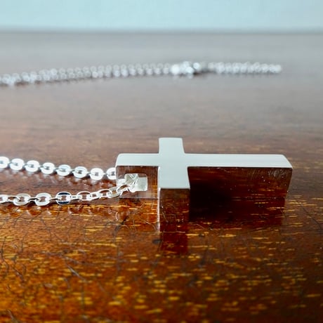 仁尾彫金『ブロッククロス』ハンドメイド599