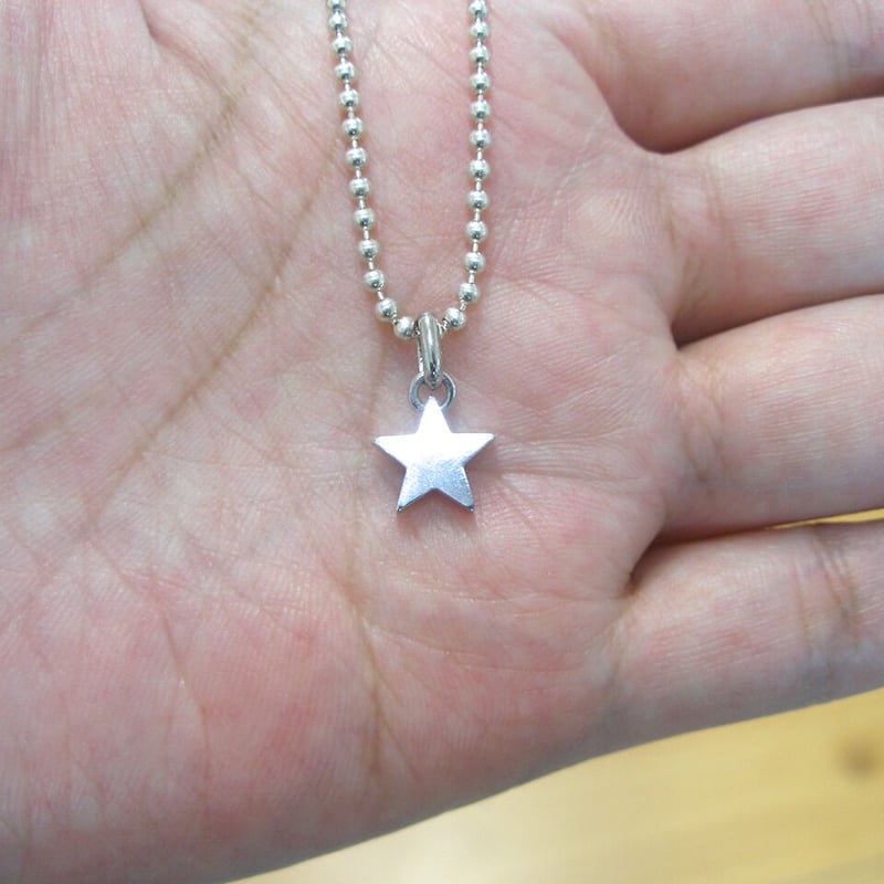 仁尾彫金『プラチナスターペンダント』ハンドメイド | 仁尾彫金 STORE 