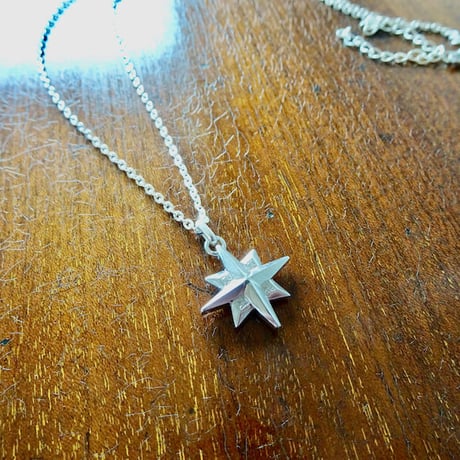 仁尾彫金『ギャラクシーダイヤペンダント』ハンドメイド201