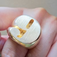 仁尾彫金『一つ星ダイヤ太陽のプレート』ハンドメイド220 | 仁尾彫金 STORE 