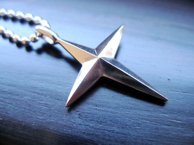 仁尾彫金『プラチナマッド十字星ヘッド』ハンドメイド52 仁尾彫金『プラチナマッド十字星ヘッド』ハンドメイド52