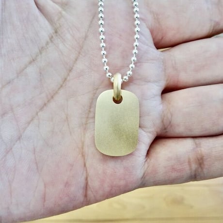 仁尾彫金『ゴールド、プレートヘッド』ハンドメイド168