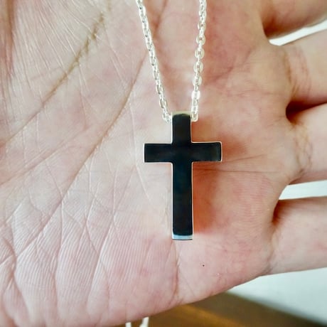 仁尾彫金『ブロッククロス』ハンドメイド599