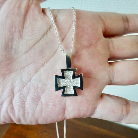 仁尾彫金『ブロックギャラクシーアイアンクロスヘッド』ハンドメイド591