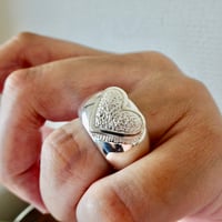 仁尾彫金『ドルマーク、プレート、ゴールド印台リング』ハンドメイド286 仁尾彫金『ドルマーク、プレート、ゴールド印台リング