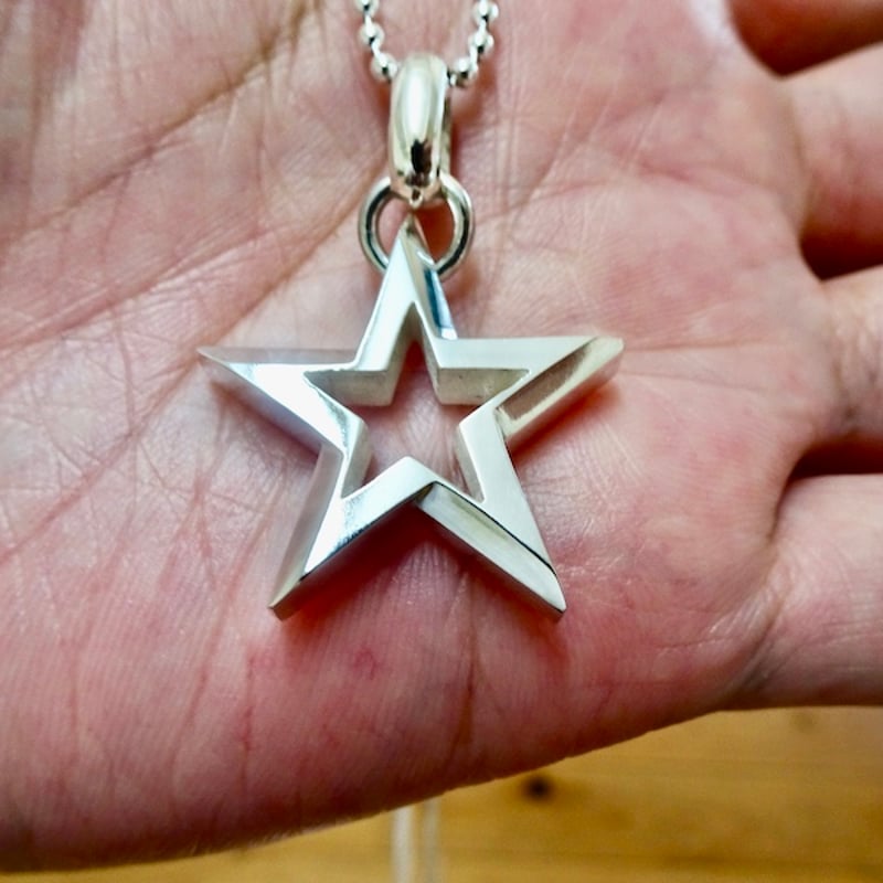仁尾彫金『スターヘッド、バチカンあり』ハンドメイド214 | 仁尾彫金 STORE