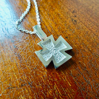 仁尾彫金『ブロックギャラクシーアイアンクロスヘッド』ハンドメイド591