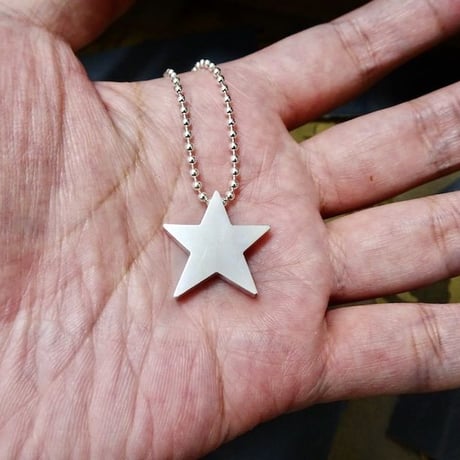 仁尾彫金『スターペンダント３バチカン無し』ハンドメイド181